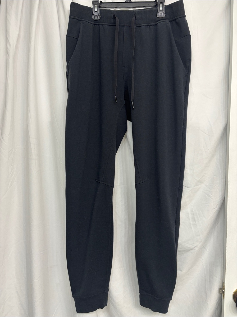 Lululemon City Sweat Jogger Tall Men's Black Large Tall French Terry Athleisure